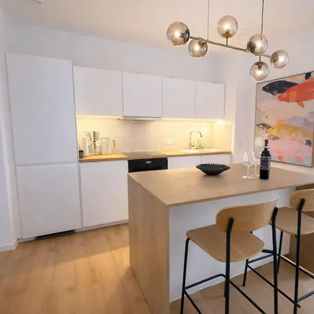 Design-Wohnung Mit Sauna Und Kamin - Zu Fuss Zum Strand *